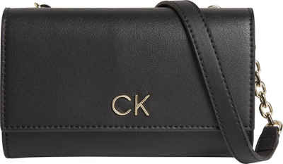 Calvin Klein Mini Bag »RE-LOCK MINI BAG«, kleine Umhängetasche mit goldfarbenen Details