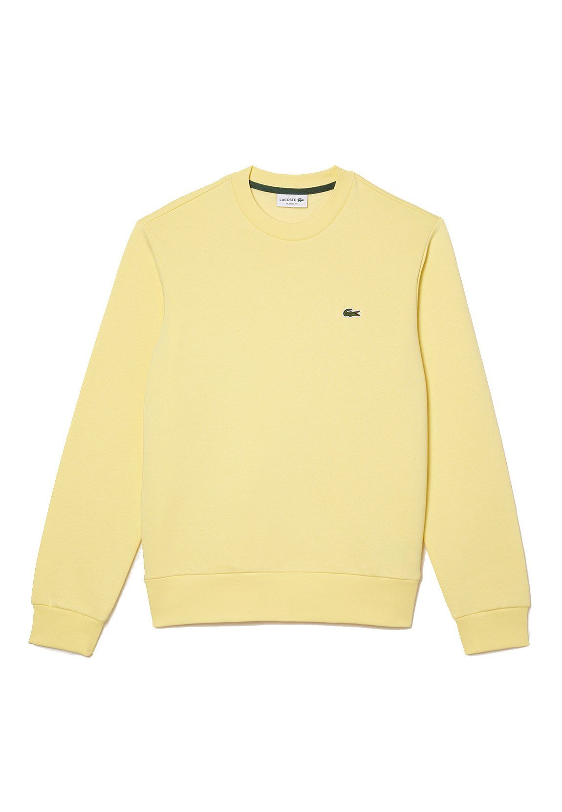 Gelb Sweater Sweater Lacoste SH9608 Jaune Lacoste SWEATSHIRT Herren