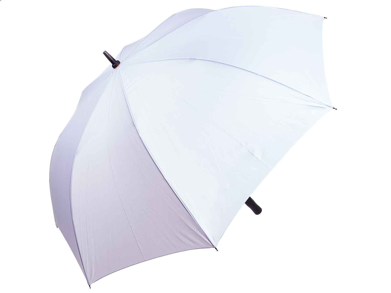 HAPPY RAIN Stockregenschirm Golf AC Big Stockschirm Auf-/Automatik Partnerschirm Ø ca. 130 cm uni, groß