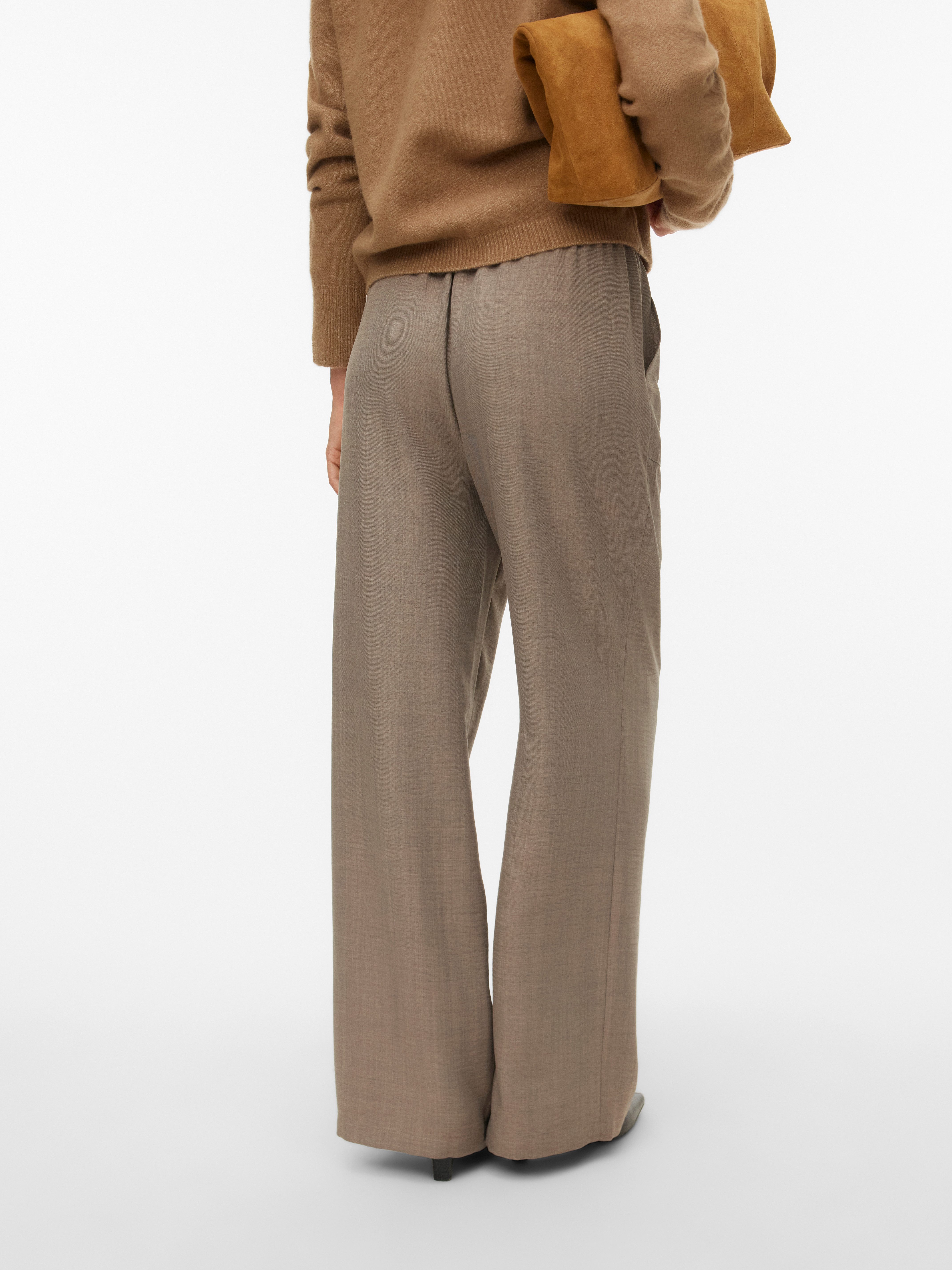 Vero Moda Schlupfhose VMMELANEY HW LOOSE PANT WVN GA NOOS Kunstfaser, loose günstig online kaufen