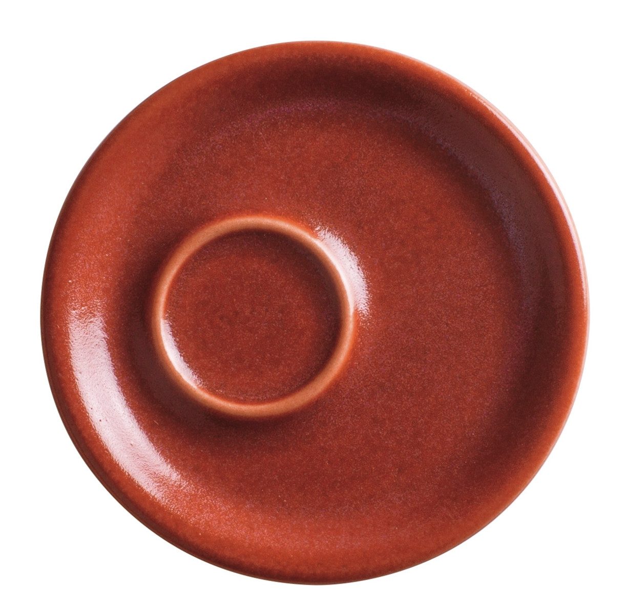 KAHLA Untertasse Homestyle siena red Espresso-Untertasse 11,7 cm, Espresso-Untertasse 11,7 cm