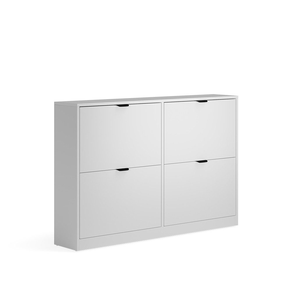 Vicco Schuhkipper Gizmo, Weiß, 115 x 77.6 cm mit 2x2 Fächern (1 St)