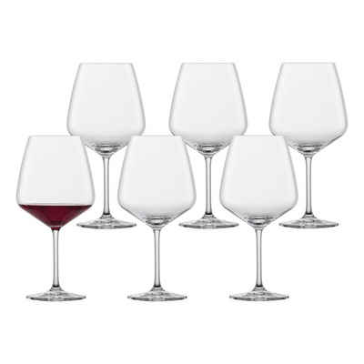 SCHOTT-ZWIESEL Rotweinglas Taste Burgundergläser 790 ml 6er Set, Glas