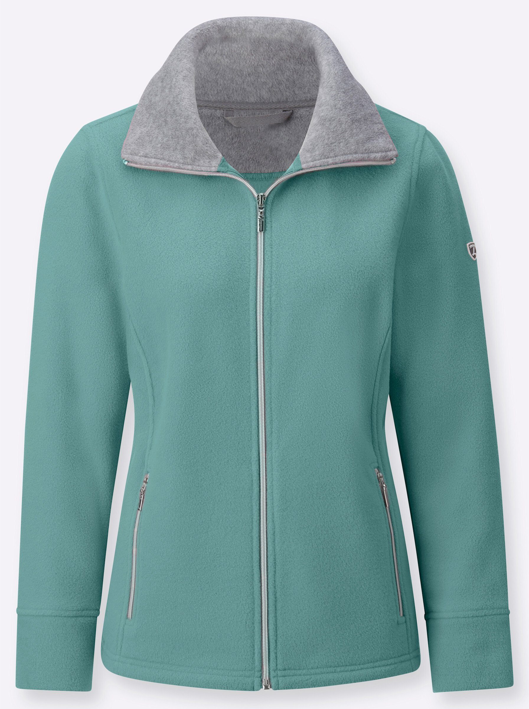 Fleecejacke Fleece-Jacke Langarm