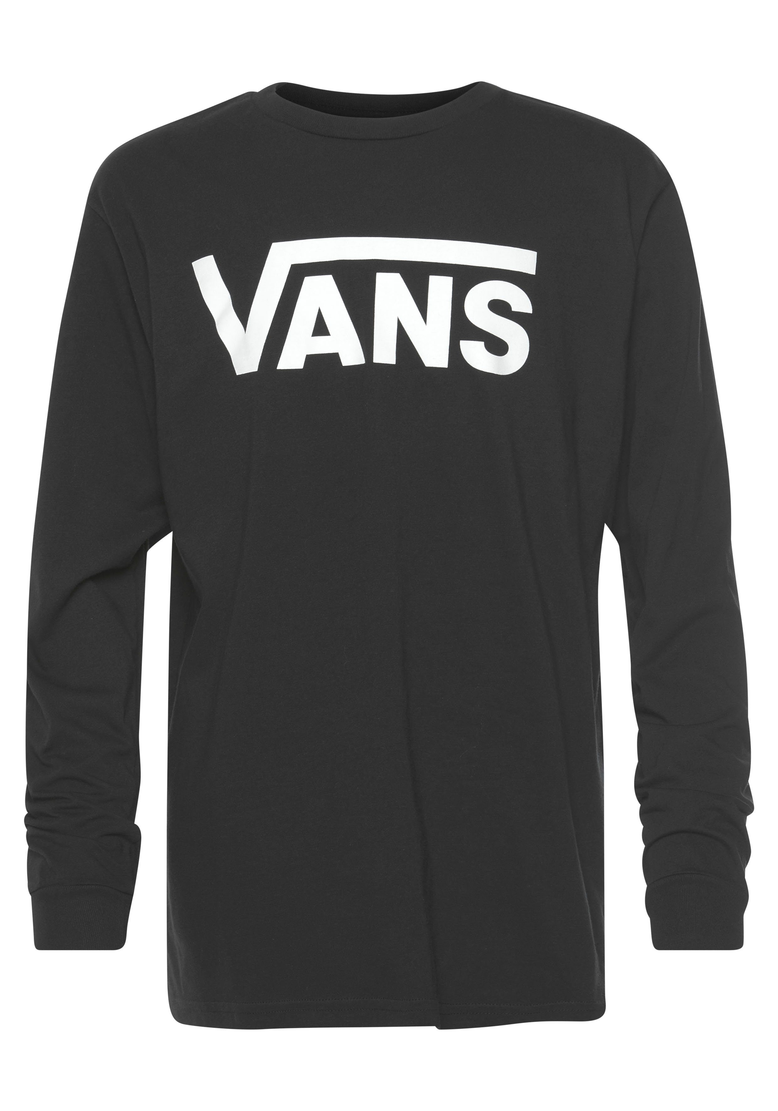 LS Vans VANS schwarz BOYS Langarmshirt CLASSIC