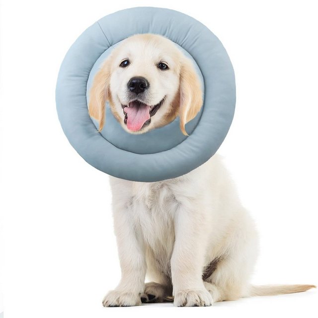 CALIYO Hunde-Halsband „Halskrause Hund Katzen Schützender Hundekragen“, für Haustiere Katzen Hunde Nach Operation und Verletzungen