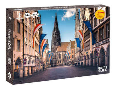 Winning Moves Puzzle Puzzle Münster 1000 Teile, 1000 Puzzleteile