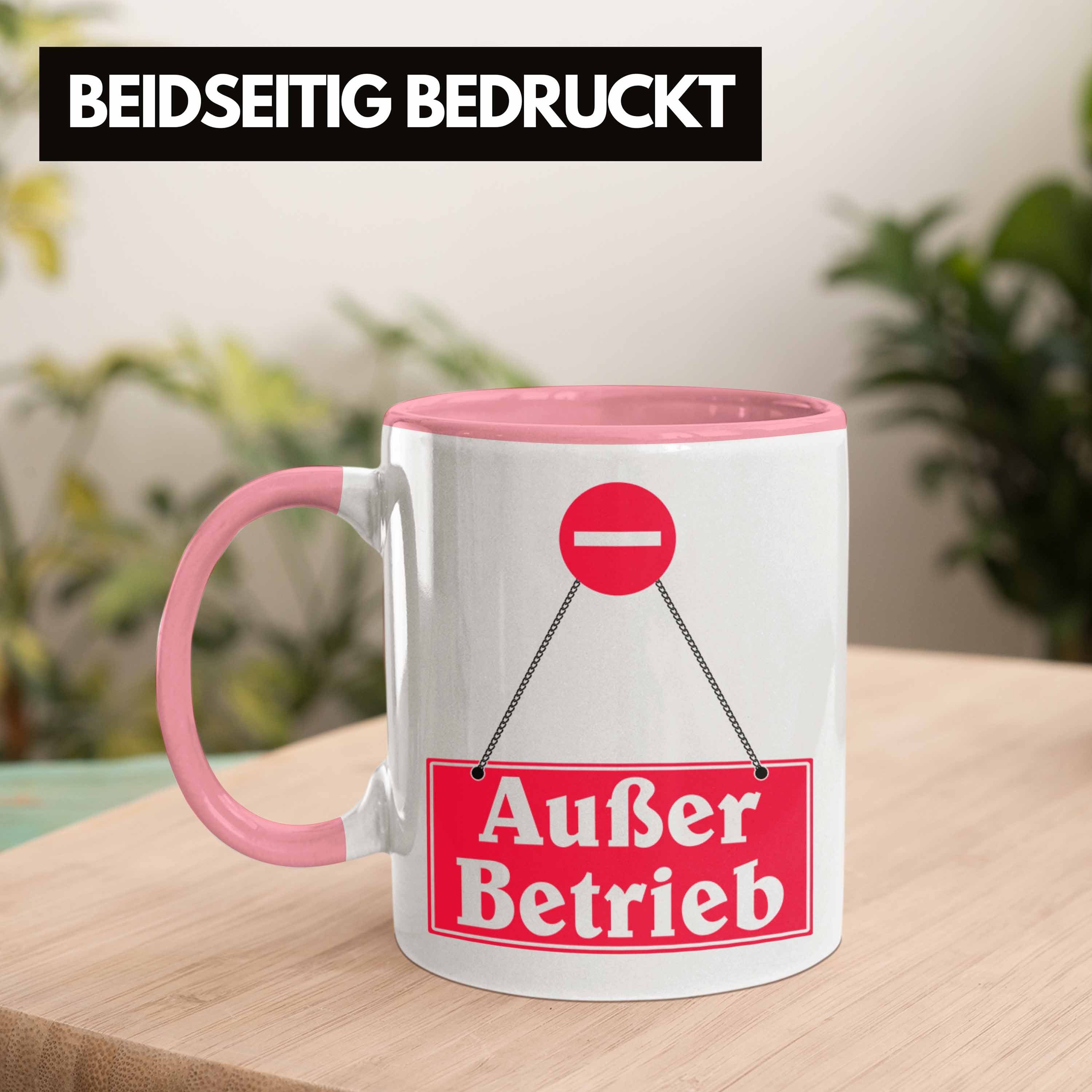 Trendation Tasse Becher Kollegin Geschenk K Kaffeetasse Betrieb Außer Rosa für Tasse Lustige