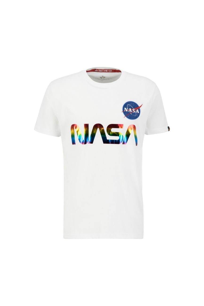 Alpha Industries T-Shirt NASA Refl. T Metal (1-tlg)