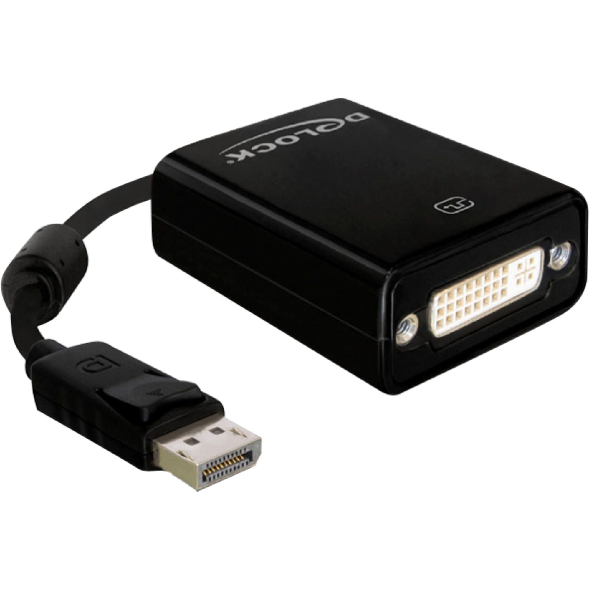 DeLOCK Adapter Displayport-Stecker > DVI-I-Buchse, Adapter