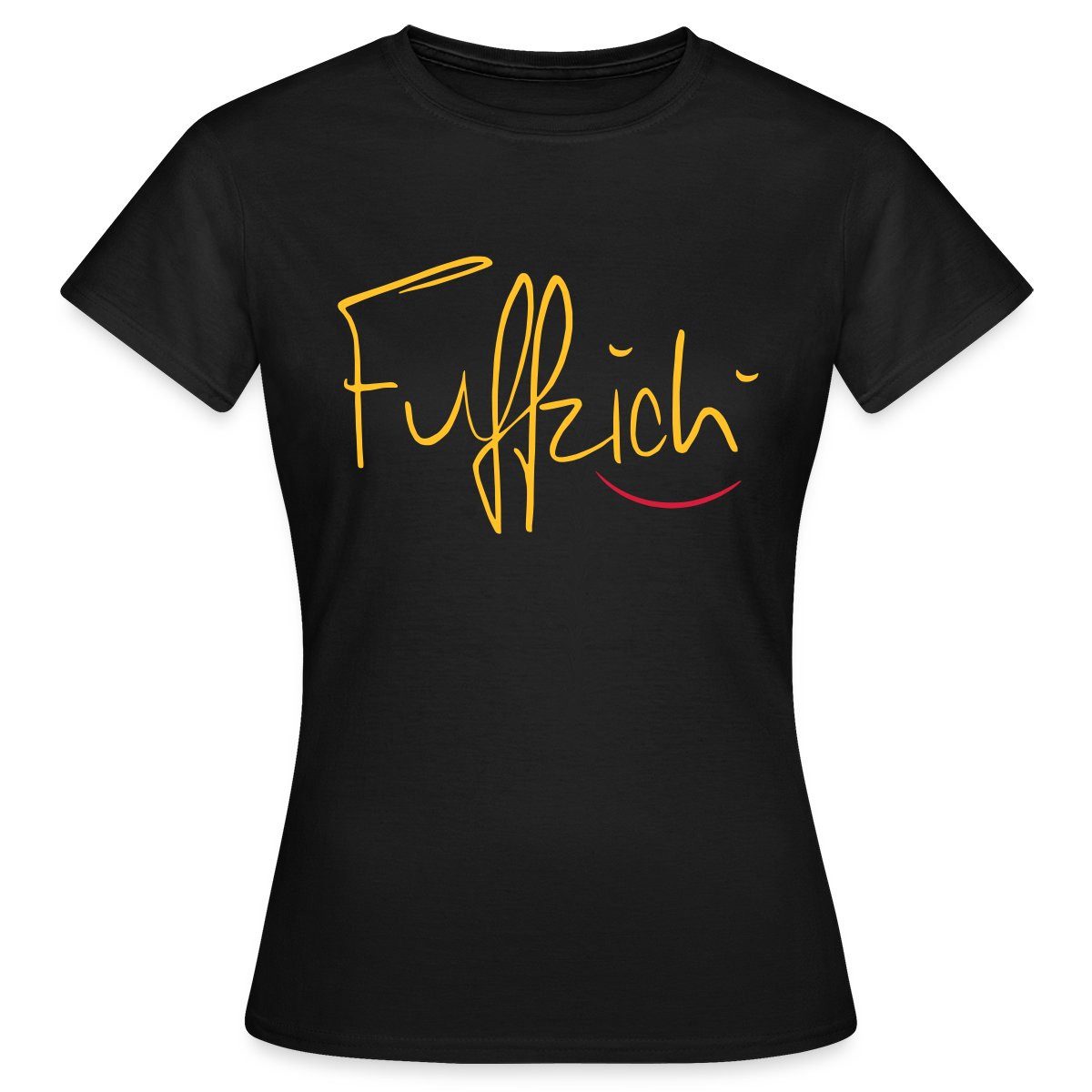 T-Shirt Fuffzich Fünfzigster Geburtstag Frauen T-Shirt