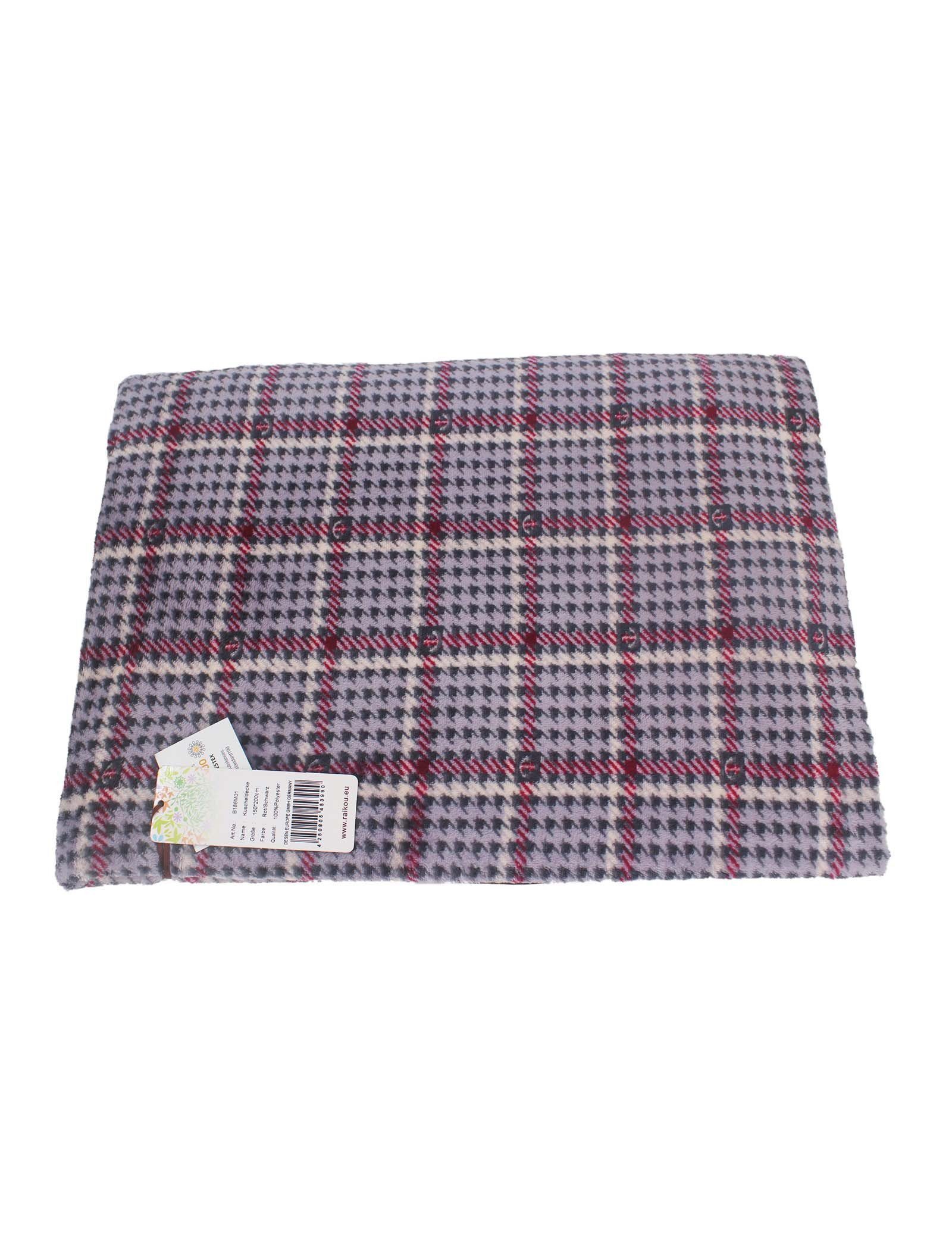 Wohndecke Kuscheldecke Flanelldecke Extra Weich Und Anschmiegsam Bandeinfassung, M-Diamant, Brand premium Design/ Indoor und Outdoor/ Mehrzweckdecke