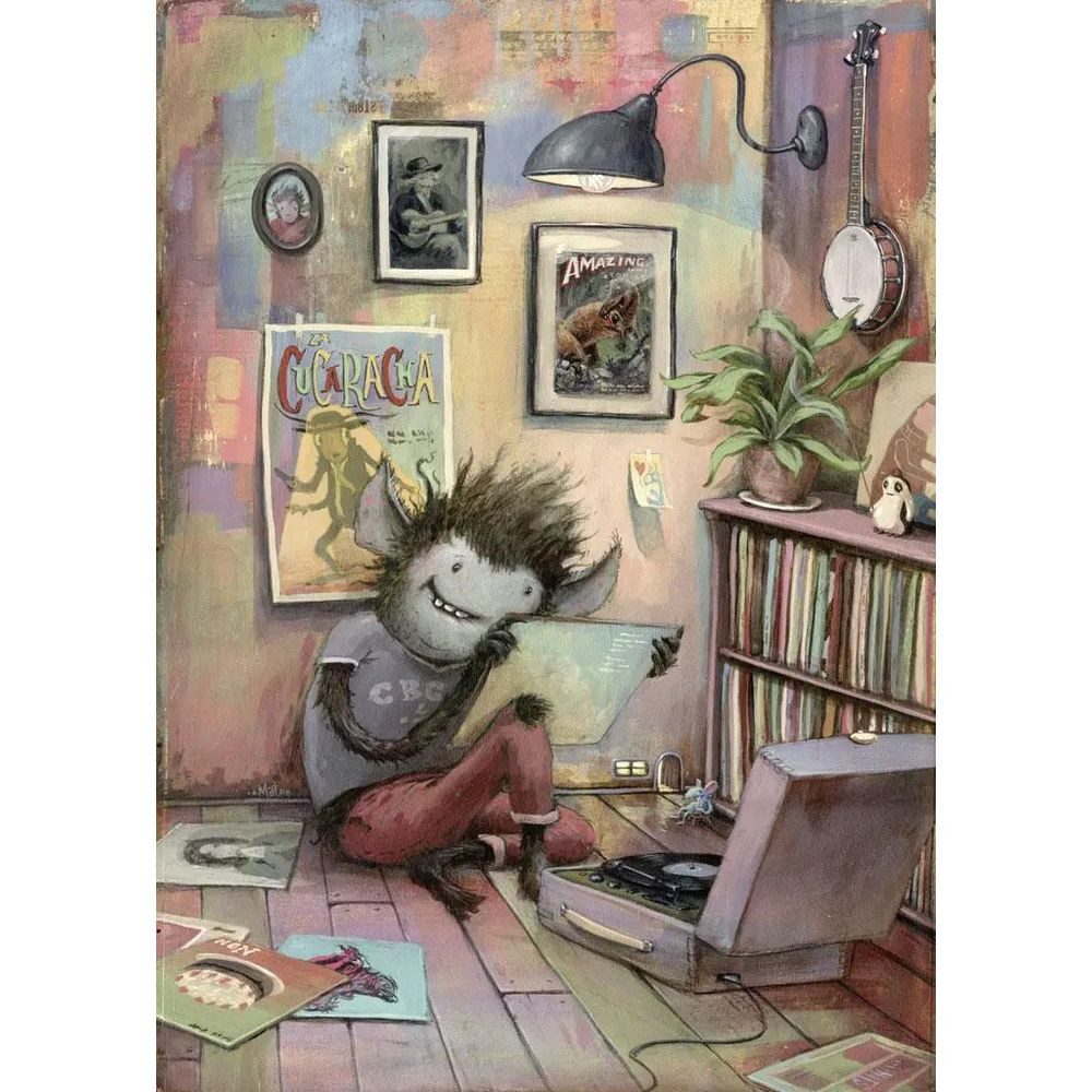 HEYE Puzzle Vinyl Monster, 1000 Puzzleteile