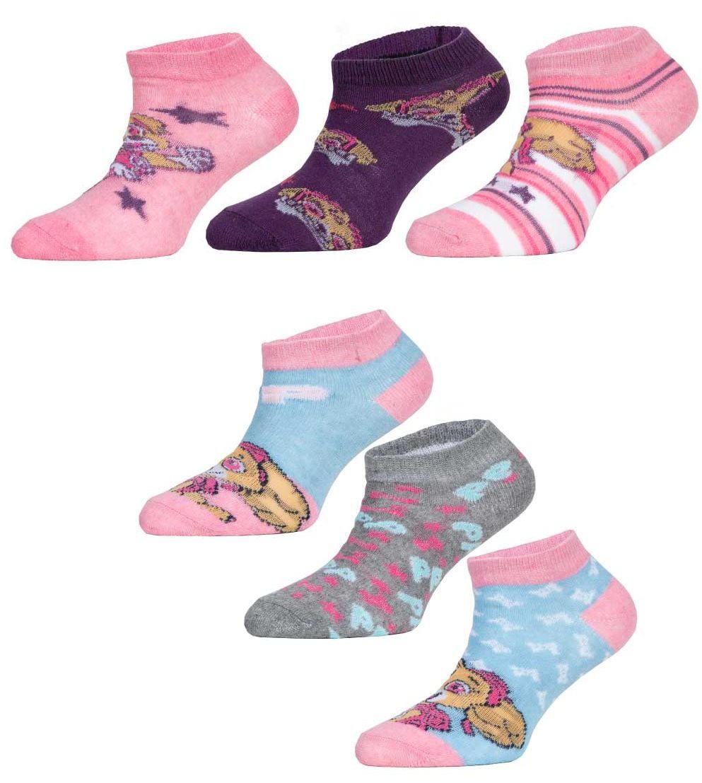 Sneakersocken Mädchen Socken kurze Strümpfe 6 Paar Socken 23/26 27/30 31/34