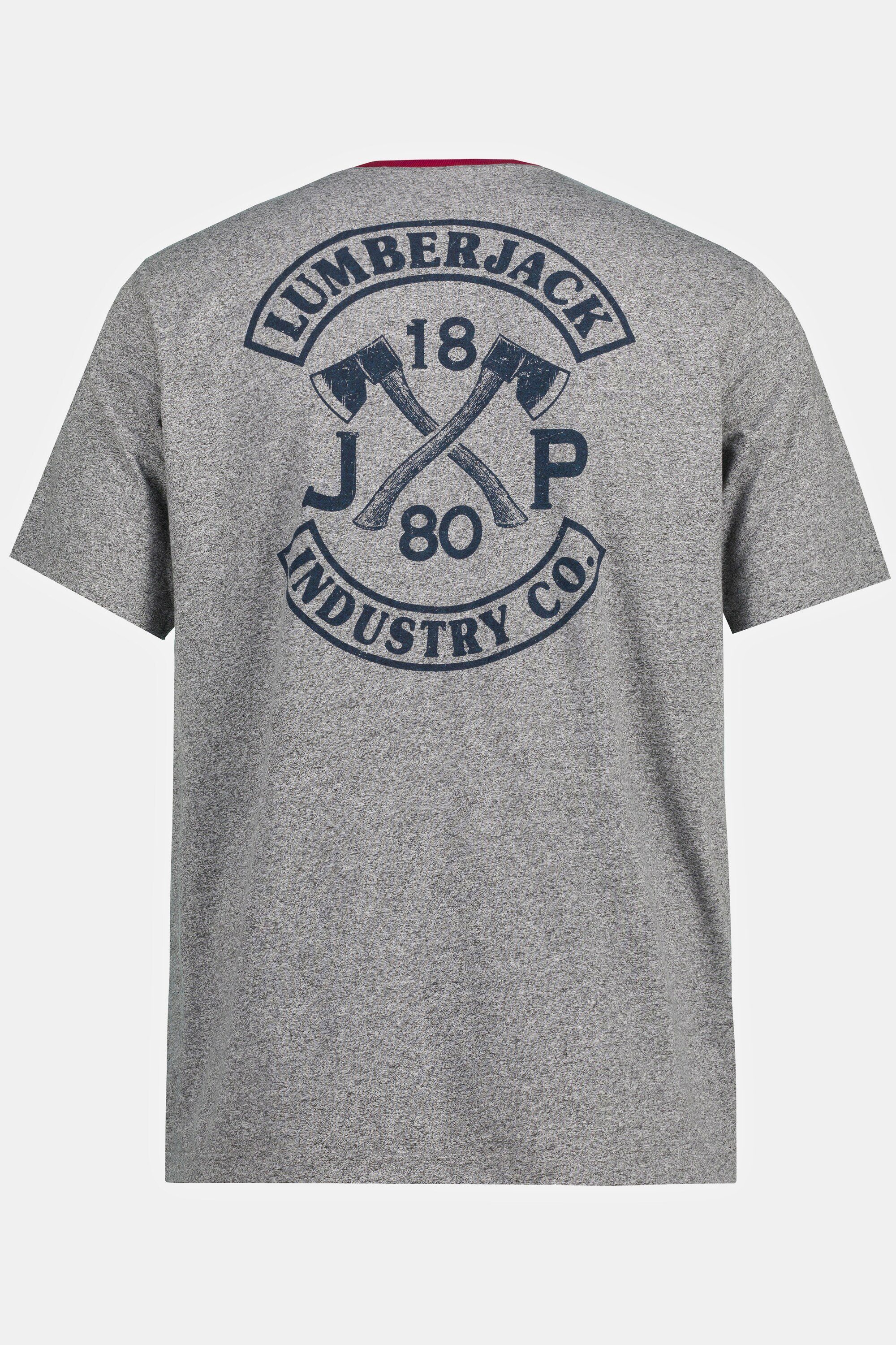JP1880 Stickerei der Halbarm T-Shirt T-Shirt auf Brust