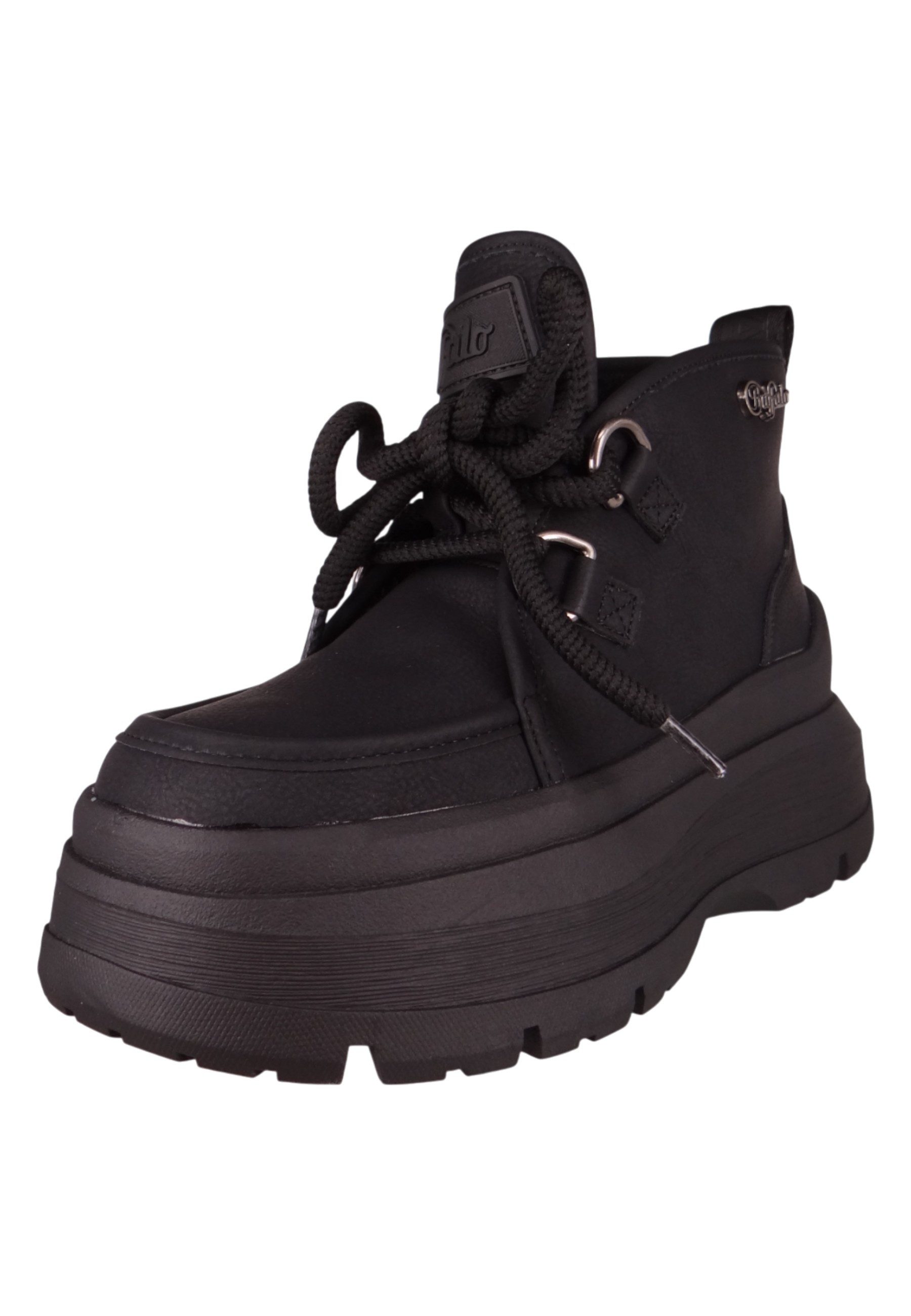 Buffalo 1622613 Olympia Chukka Warm Black Stiefelette