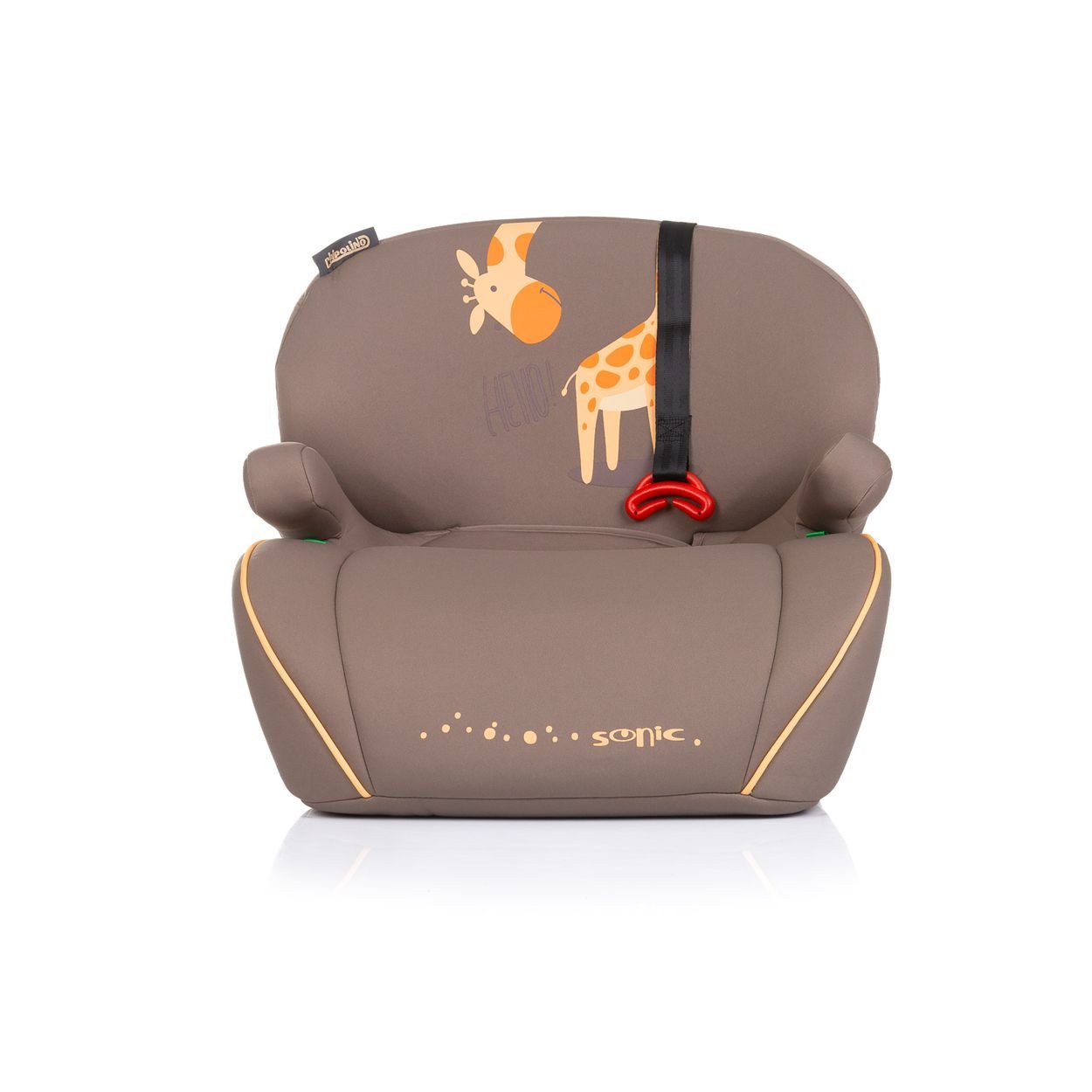 Chipolino Kindersitzerhöhung Kindersitz, Sitzerhöhung Sonic, ab: 6, bis: 12, Isofix, i-Size, 125-150 cm, Armlehne