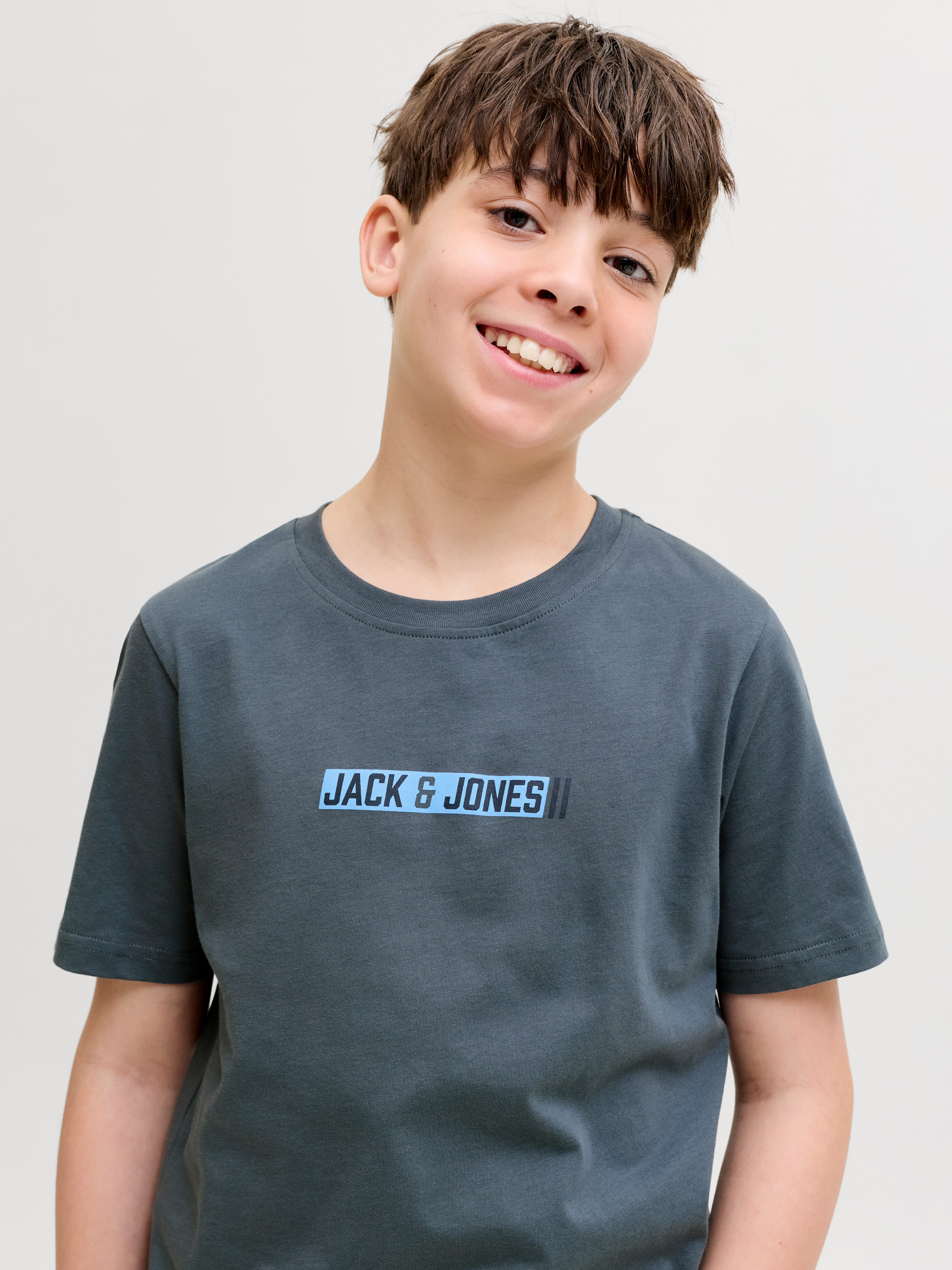 Jack & Jones Junior T-Shirt JJMUNK TEE SS CREW NECK SN JNR Baumwolle, regular fit – Bild 3 von 5