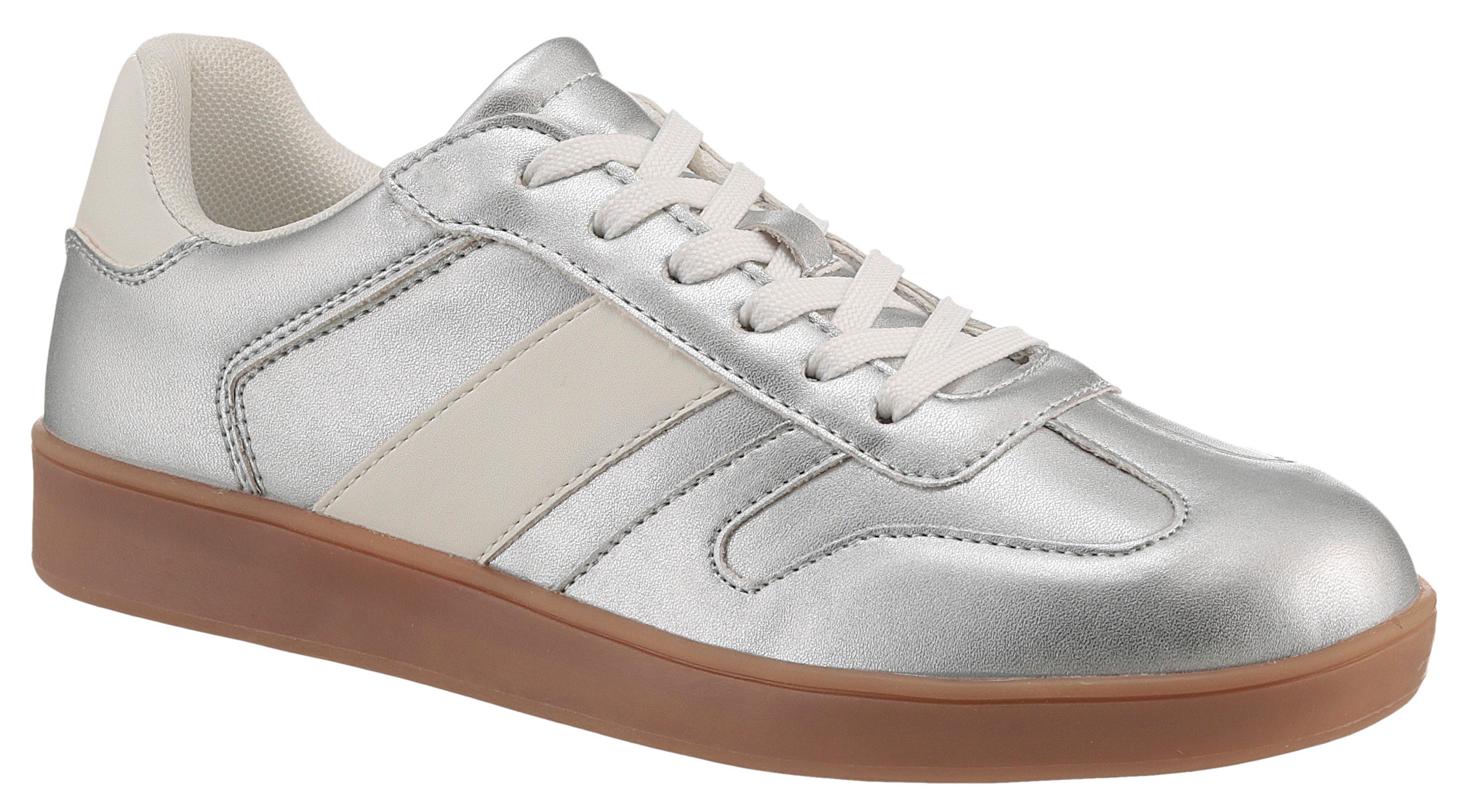 Aniston SHOES Sneaker, Retro-Sneaker, Freizeitschuh, Schnürschuh günstig online kaufen