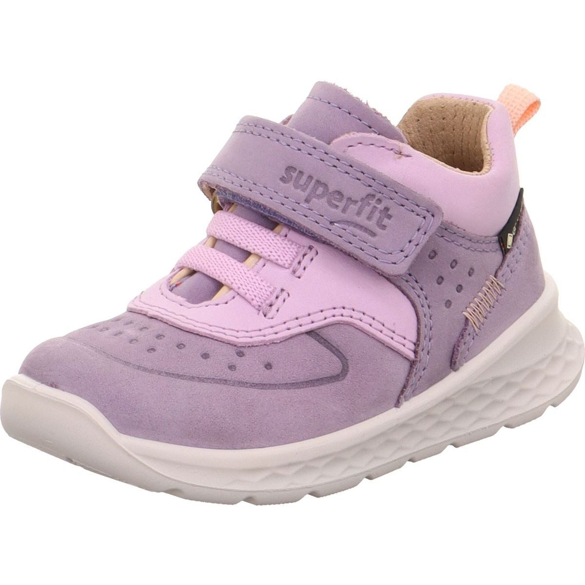 Superfit Breeze Outdoorschuh Hochgeschnittener, wasserdichter Sneaker aus Nubukleder mit