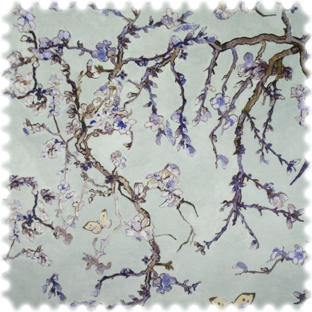 Heiro Stoff Samt Velours Möbelstoff Japan Blaugrau / Lila mit Fleckschutz, Polsterstoff Meterware - Breite:138 cm