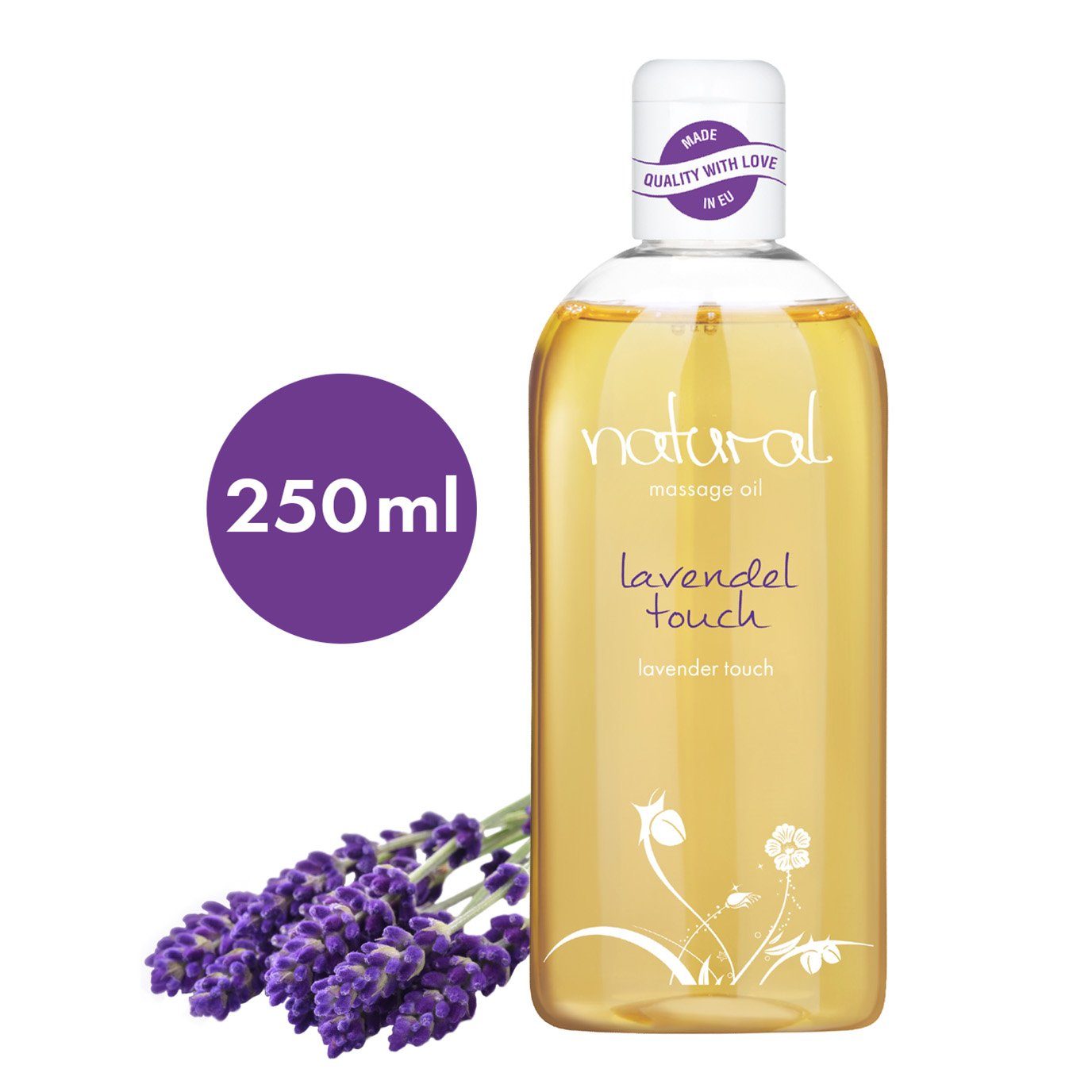 Lavendel-Duft, 'Lavendel Touch', Gleit- 250ml, EIS & Massageöl Natural EIS 0-tlg. Massageöl