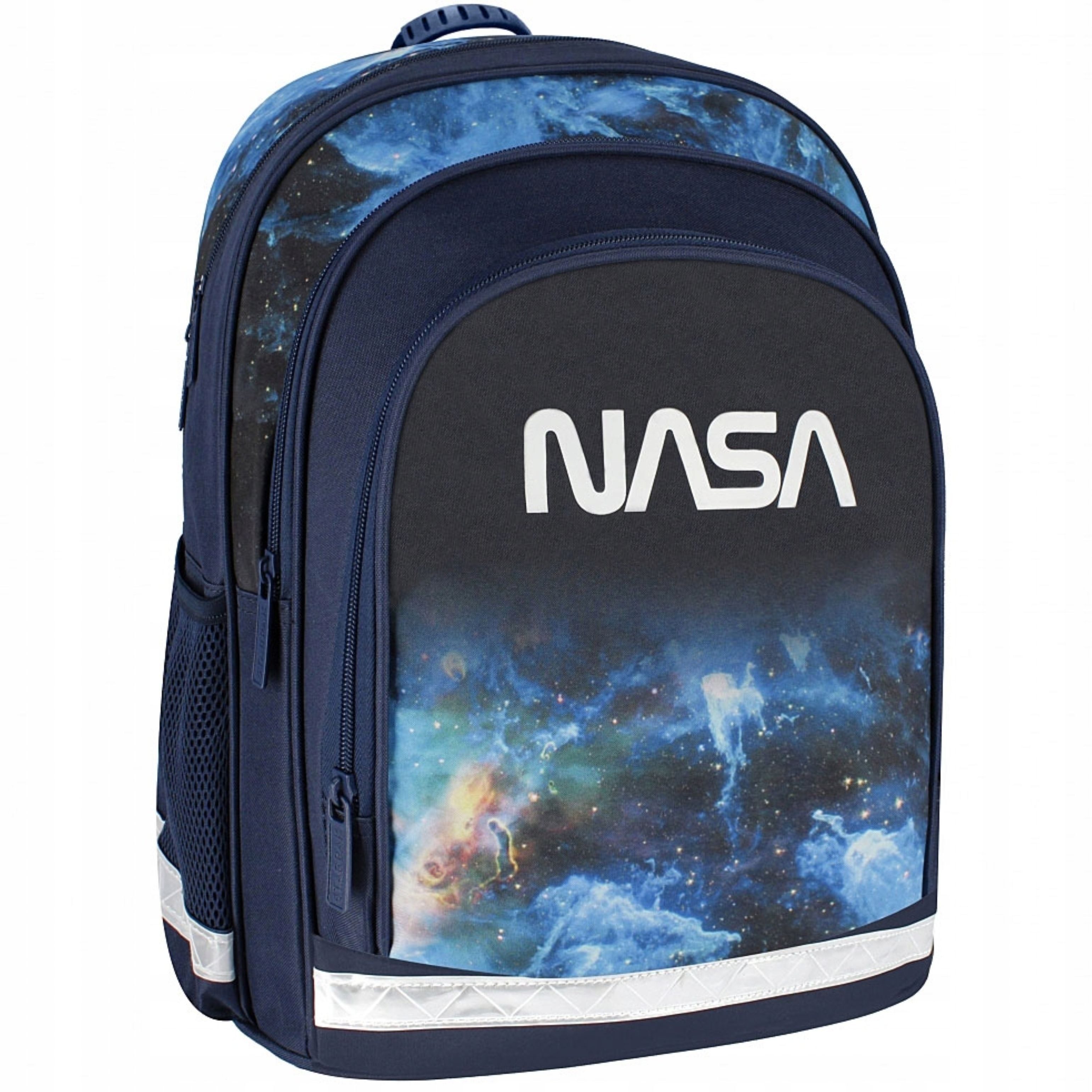 Starpak Schulrucksack NASA Schulrucksack STARPAK – Ergonomisch, Reflektoren, 41x30x20 cm