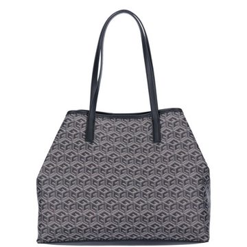 Guess Umhängetasche GUESS Damen Shopper Vikky Charcoal Logo (Stück, Stück)