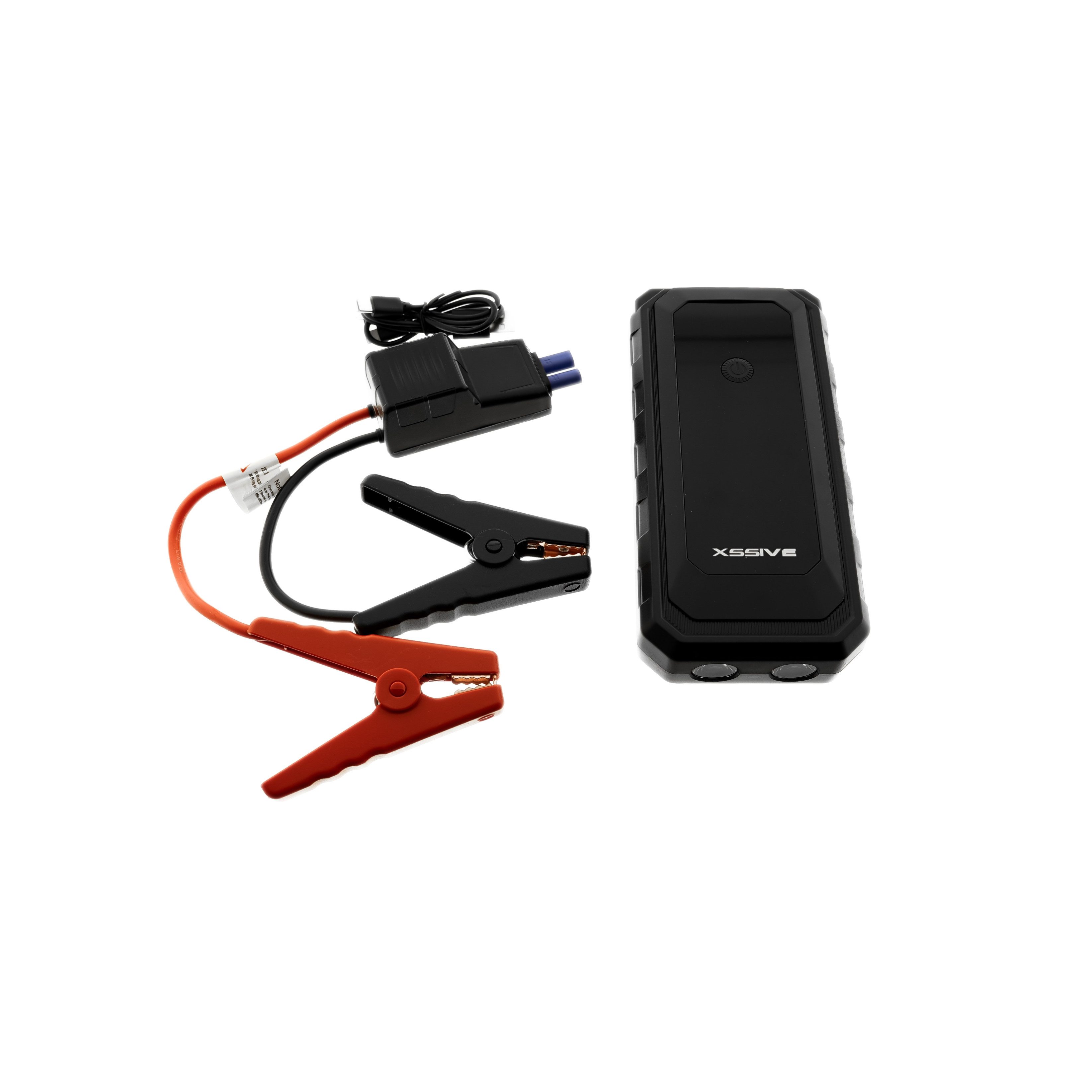 Xssive Car Jump Starter Powerbank – 6000mAh Schwarz Autobatterie-Ladegerät