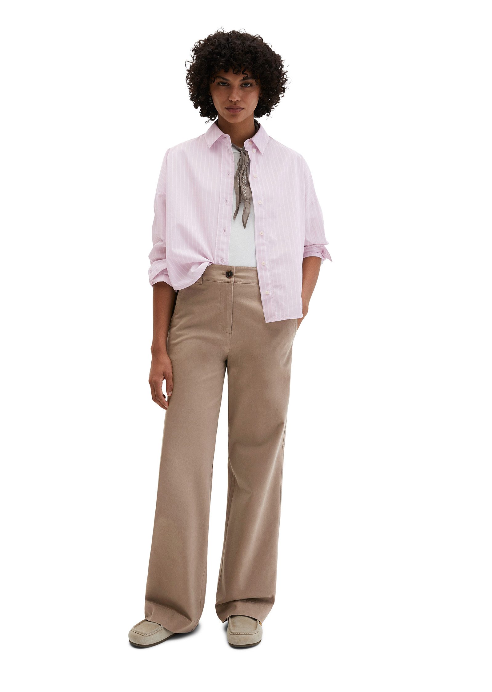 Marc O'Polo Chinohose aus Brushed Cotton Twill – Bild 5 von 5
