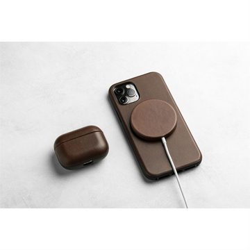 Nomad Smartphone-Hülle Nomad Leather Cover für MagSafe Cable - Rustic Brown