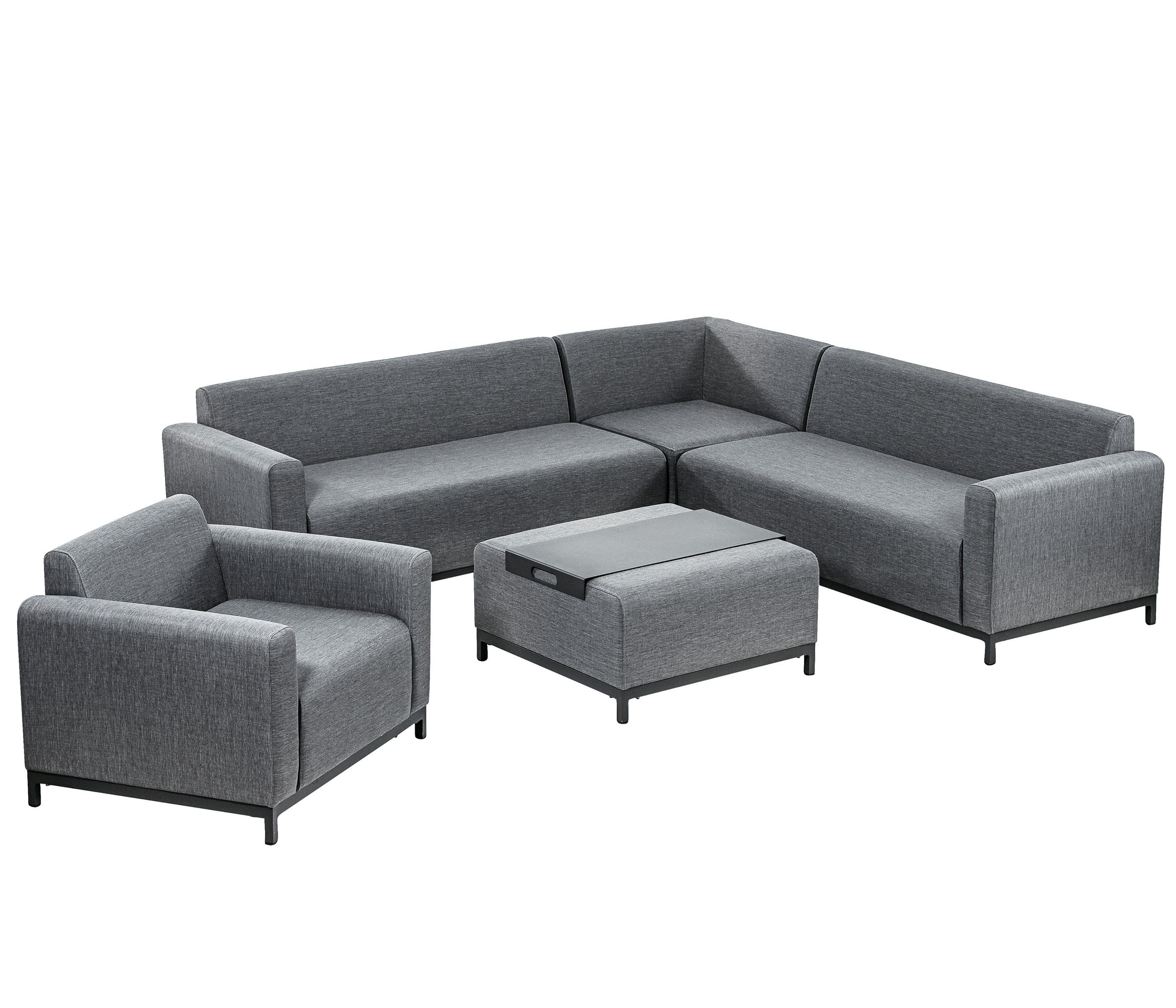 Dehner Balkonset »GartenLounge Set Amsterdam, 4teilig« online kaufen