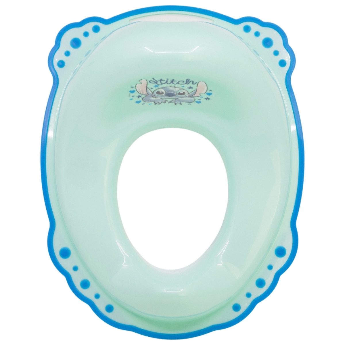 Disney Kinder-WC-Sitz Stitch Nature Kindertoilettensitz mit rutschfester Passform