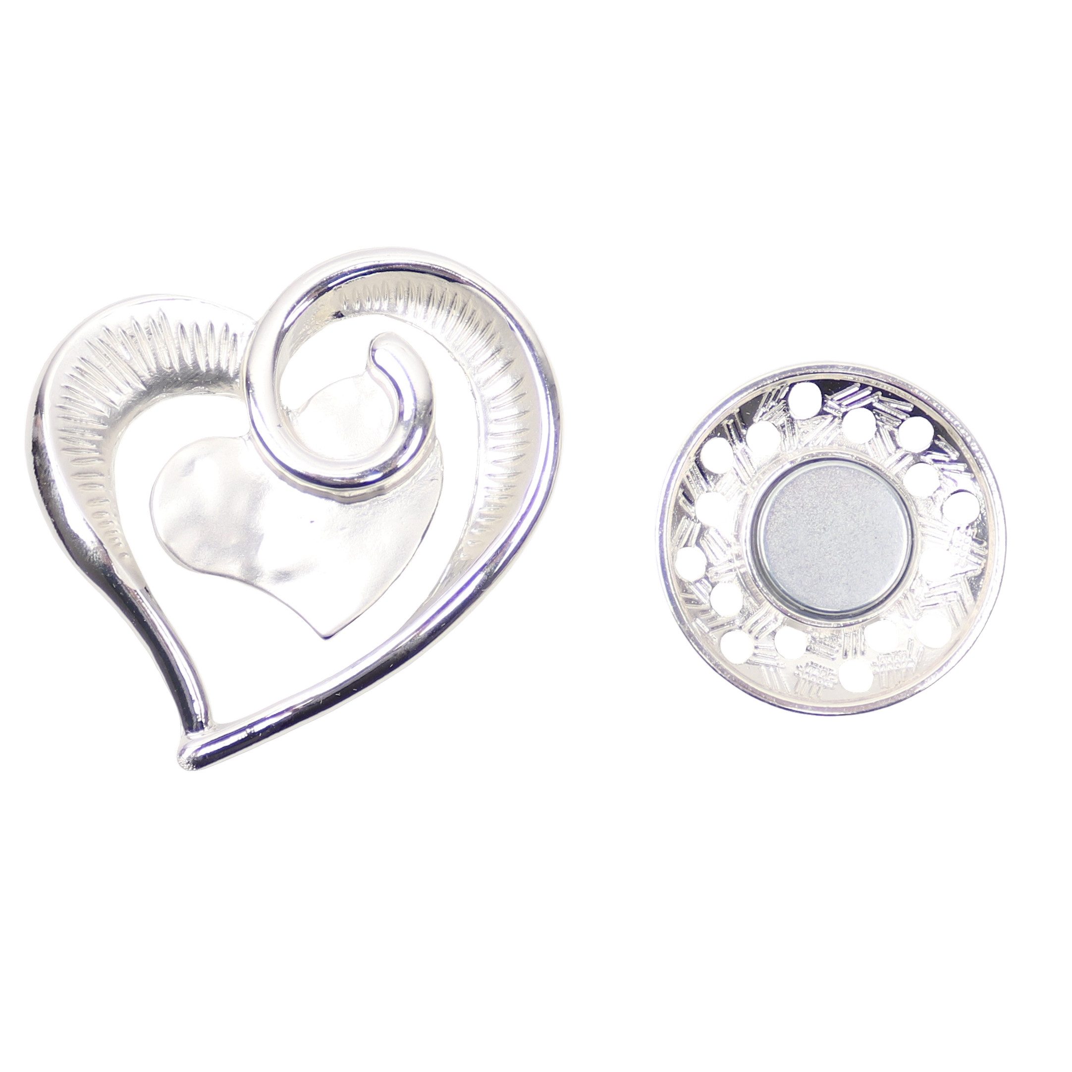 MIRROSI Brosche Magnetbrosche für Damen elegant, wunderschönes Design
