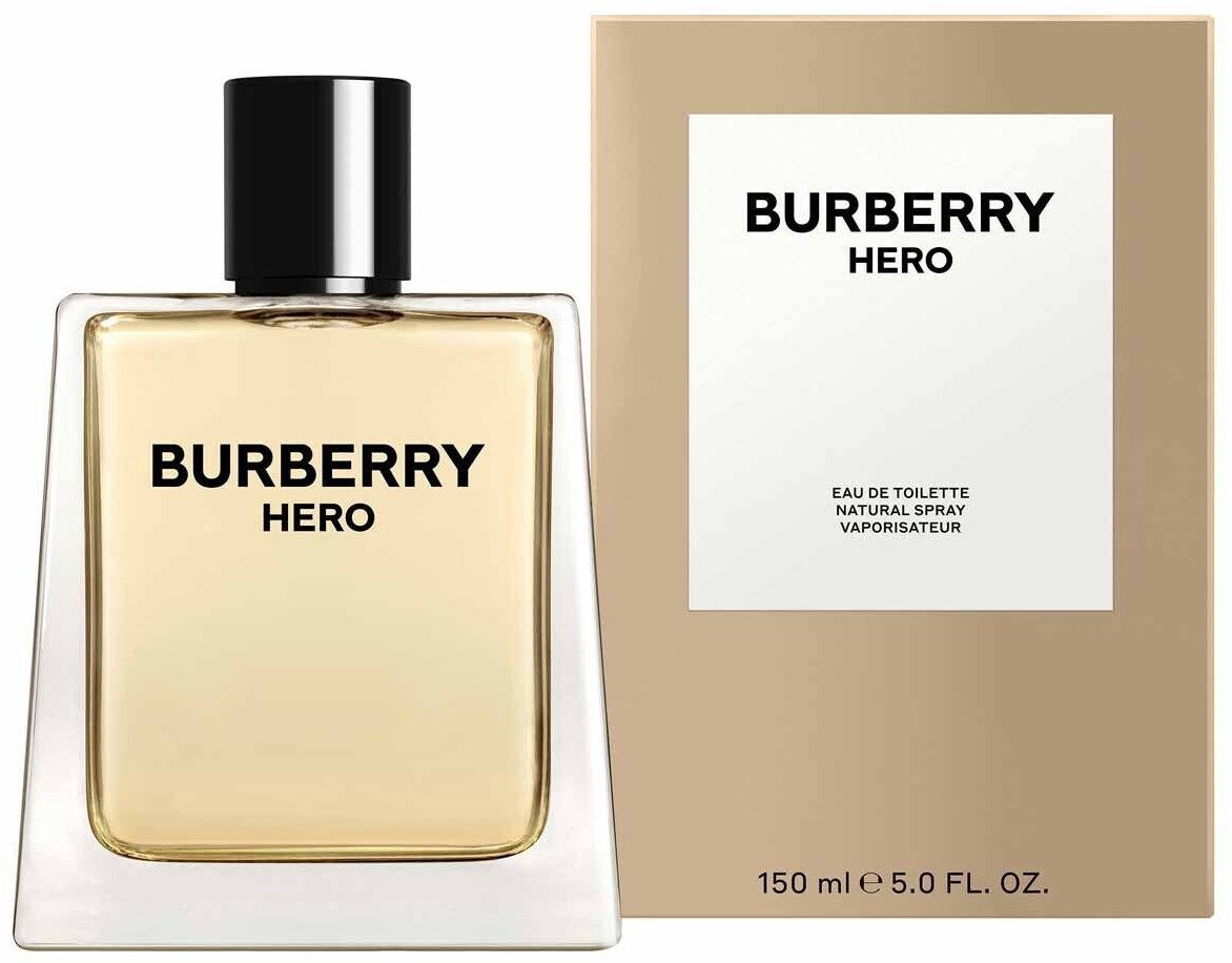 BURBERRY Eau de Toilette Hero Männer EDT Spray, BURBERRY, Herrenparfüm, Parfüm, Glasflakon, Herrenduft