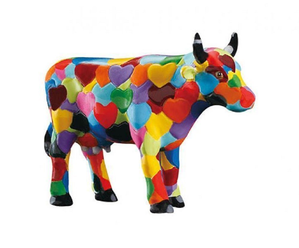 CowParade Dekofigur Heartstanding Cow - Cowparade Kuh Small