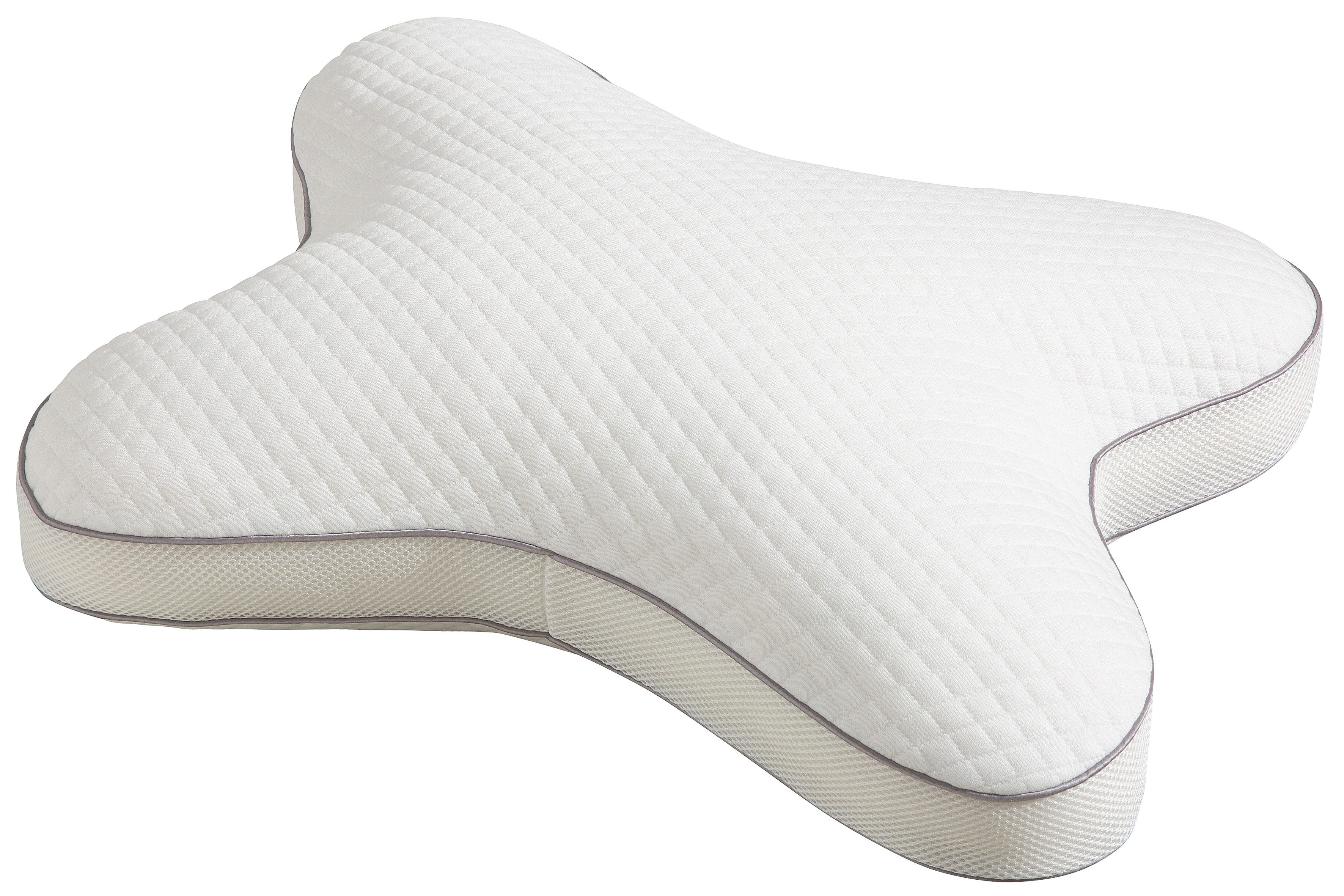 OTTO home Nackenkissen Nackenstützkissen Schmetterling 54x44 cm, 1-tlg., Nackenstützkissen für Seiten- und Rückenschläfer geeignet