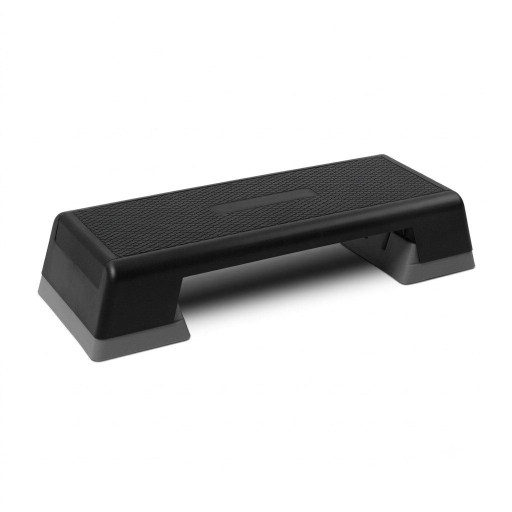 Black Snake Stepboard Stepper Steppbrett Aerobic Fitness höhenverstellbar 15/20/25cm 200kg (1-tlg., 3 Höhen 15/20/25 cm), rutschfeste Trittfläche 98 x 38 cm, belastbar bis 200 kg