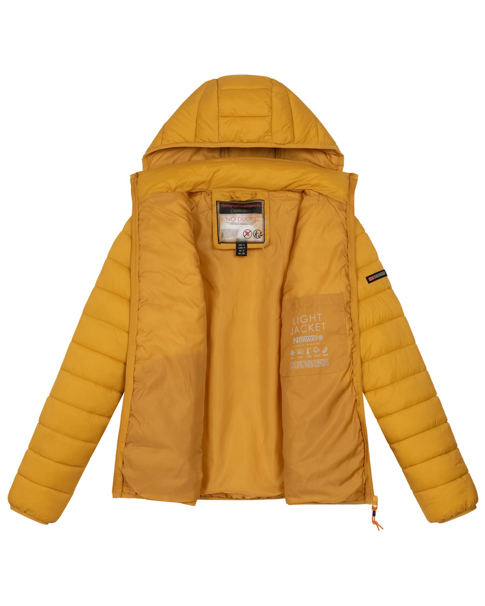 Geographical Norway Steppjacke Herren Übergangsjacke Herbst Winter Jacke Steppjacke Outdoor Leicht – Bild 5 von 5