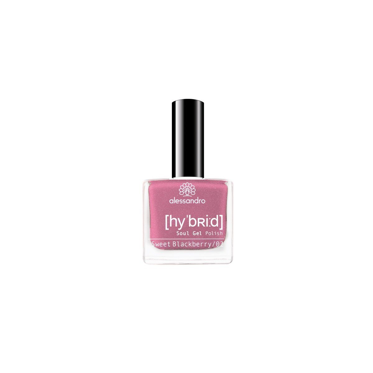 alessandro international Nagellack Alessandro Nagellack Hybrid Soul Gel Polish 127 Sweet Blackberry 8 ml, Langanhaltende Maniküre im Gel-Look