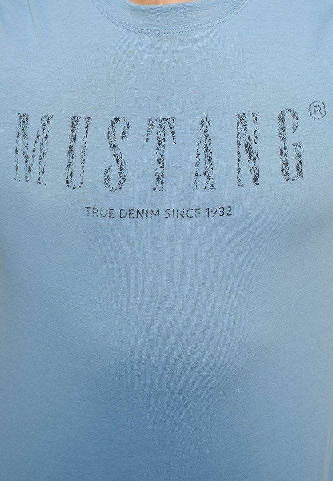 Mustang Kurzarmshirt T-Shirt Print-Shirt MUSTANG