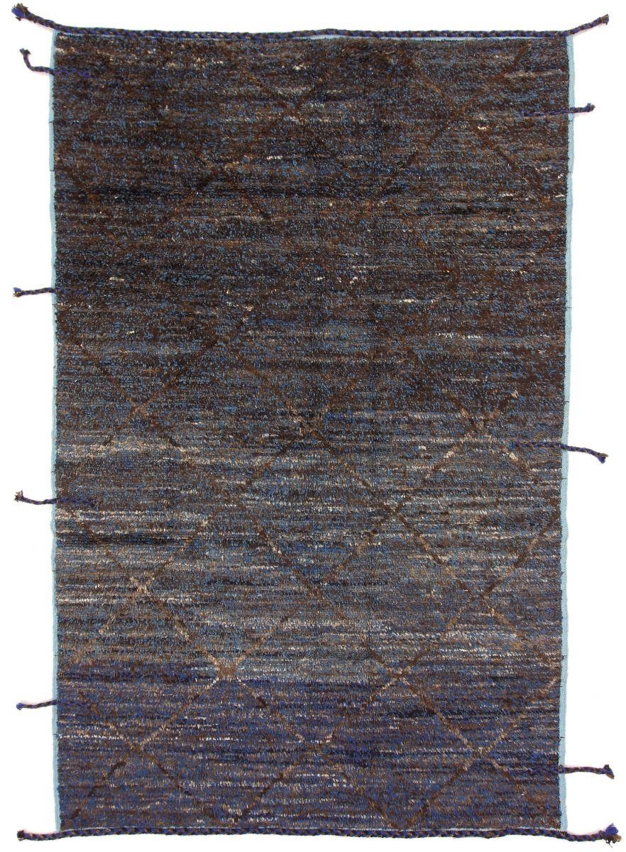 Orientteppich Berber Maroccan Design 182x280 Handgeknüpfter 25 Orientteppich, rechteckig, Höhe: Moderner Trading, Nain mm