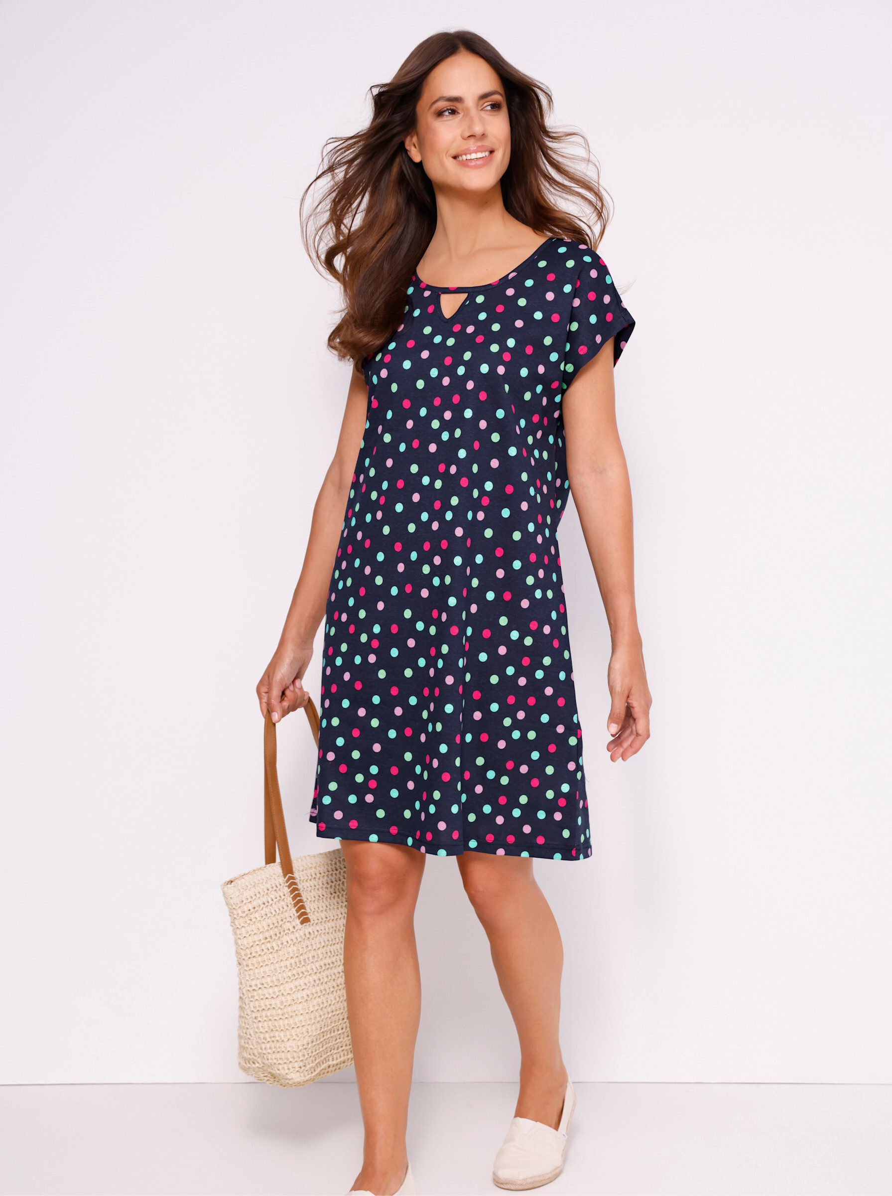Sieh an! Strandkleid Sommerkleid Extra kurz