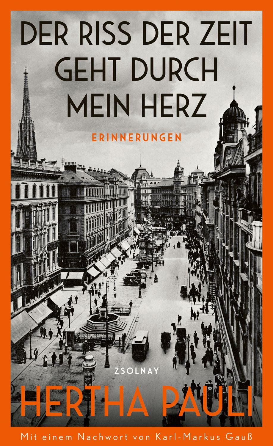 Der Riss der Zeit geht durch mein Herz Erinnerungen / Hertha Pauli, Erinnerungen, X