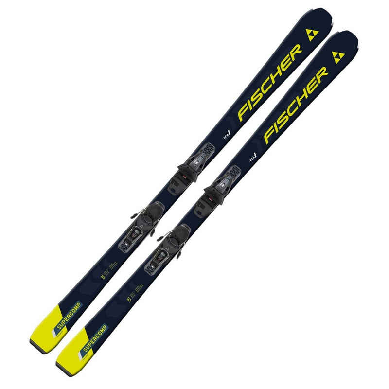 Fischer Sports Ski, Ski Fischer RC4 Supercomp SLR 2024 + Bindung RS10 SLR Z3-10 Alpinski