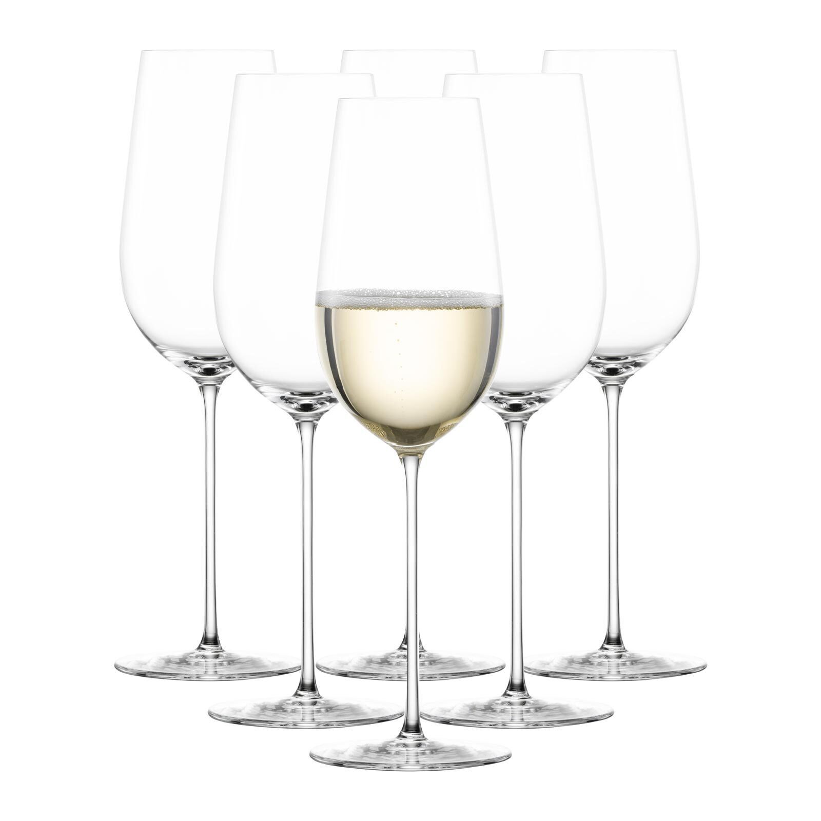Zwiesel Glas Champagnerglas VUELO Champagnergläser 323 ml 6er Set, 6-tlg., Glas