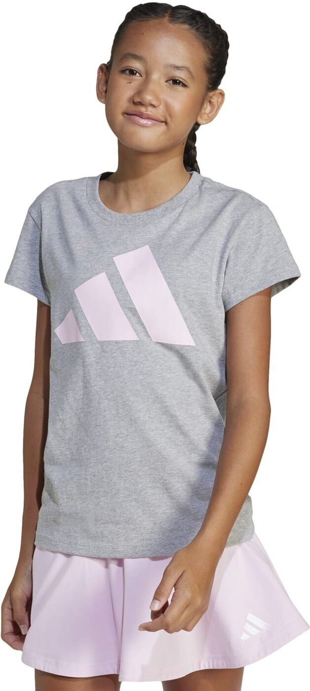 adidas Performance Kurzarmshirt JG BL TEE 160 MGREYH/CLPINK