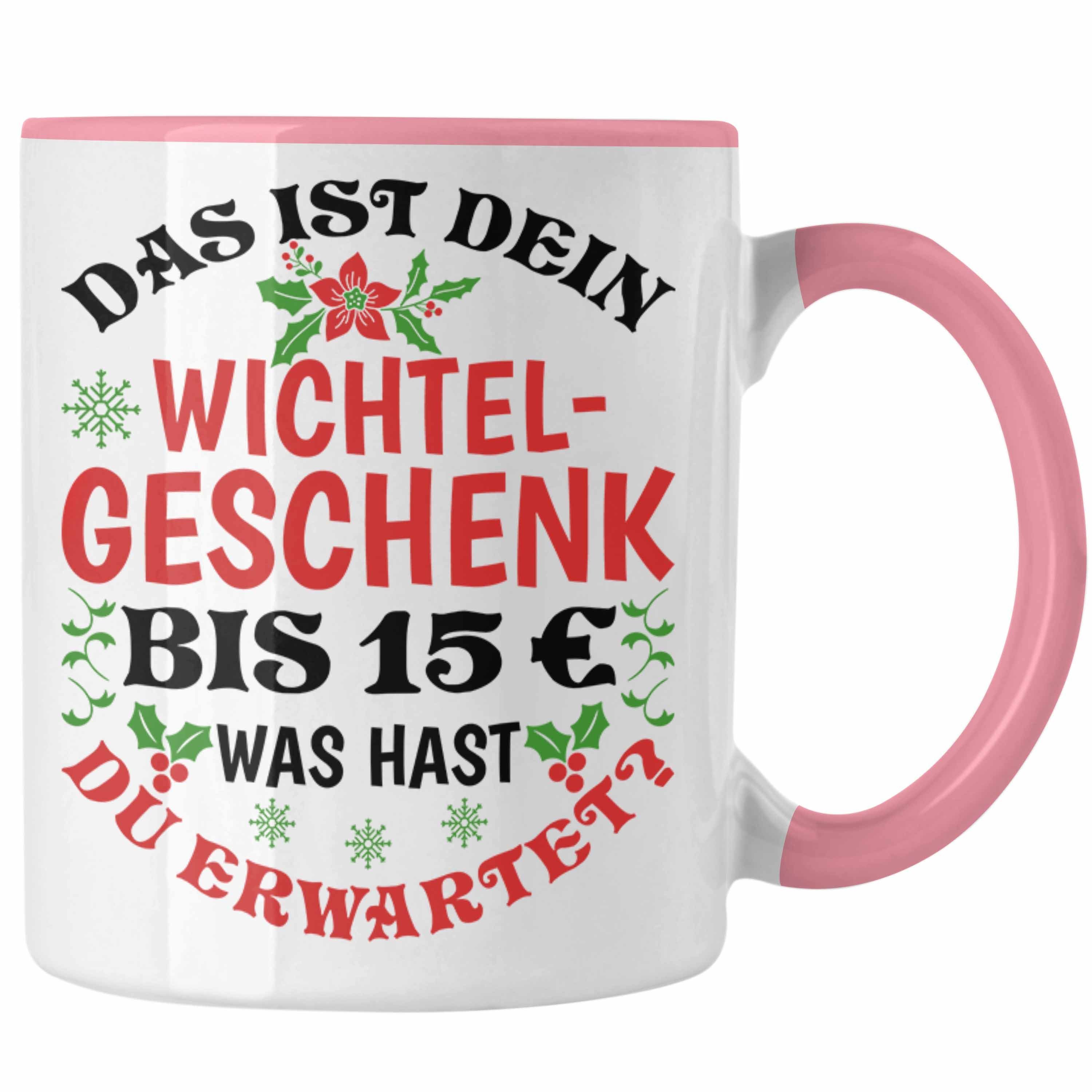 Trendation Tasse Wichtelgeschenk für 15 Euro Tasse Wichteln für Frauen Kollegen Wichtel