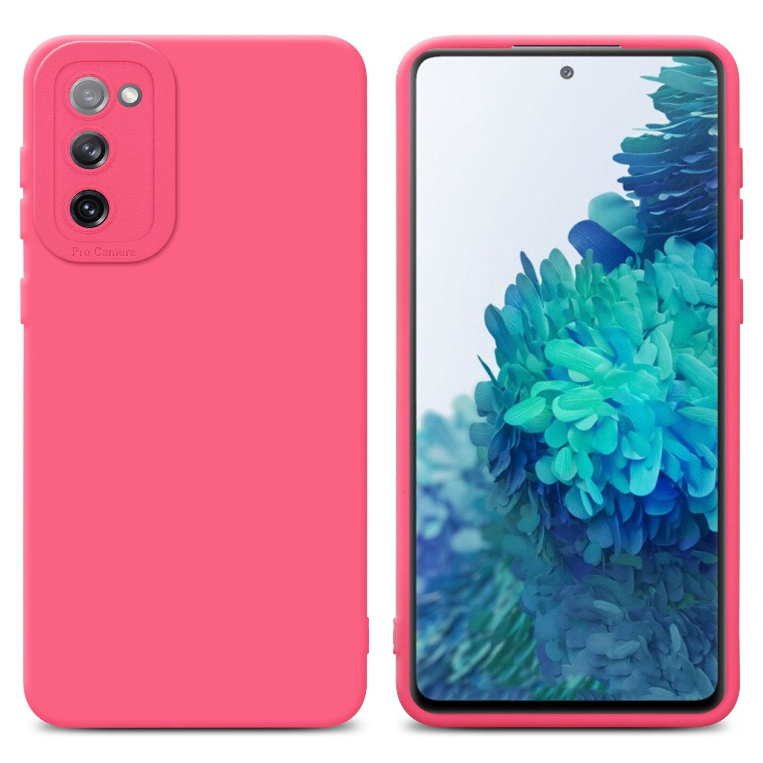 Cadorabo Handyhülle für Samsung Galaxy S20 FE Hülle Samsung Galaxy S20 FE, Hülle Schutzhülle TPU Silikon Case Cover