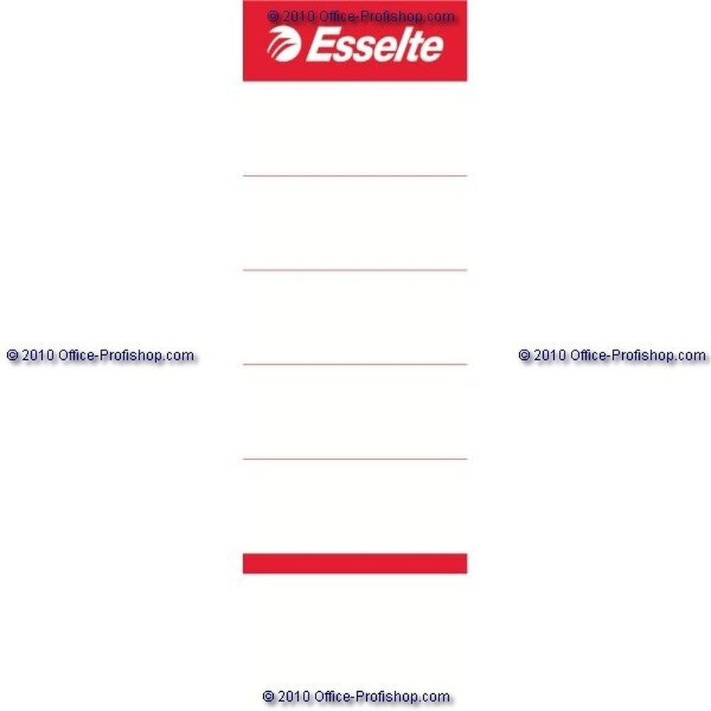 ESSELTE Etiketten Esselte Einsteck-Rückenschilder No.1 POWER